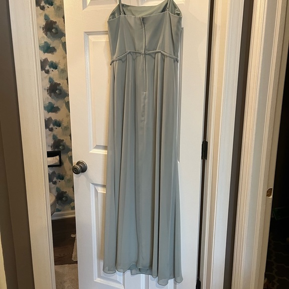 Celebrate DB Studio Dusty Sage Bridesmaid Dress - Picture 4 of 5